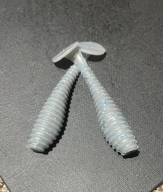 Blue Smoke- Ripper Paddle Tail 3.5"